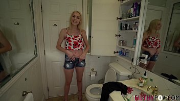 Catching My Step Sister Watching Me In The Shower _ Fucking Her