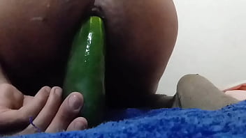 Cucumber Anal Ride