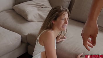 Hot Teen Getting Fed Dirty Cock