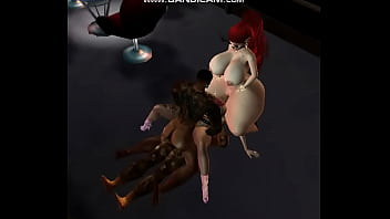 Mommy Bridgette Teaches Stepdaughter Cat How To Take More Dicks - bimbo, imvu - Video 2571628