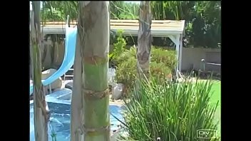 Slender Brunette Young Chloe Bends Over For Rear Fuck