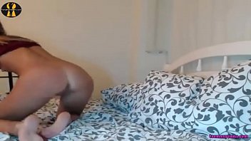 Gorgeous Babe With Perfect Body Riding Butt Plug On Camera