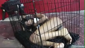 Trina Matthews Farts In Cage