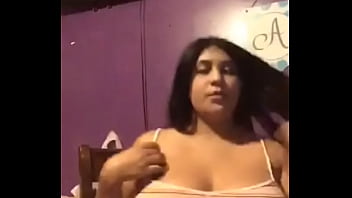 Mexican Flashes Huge Tits