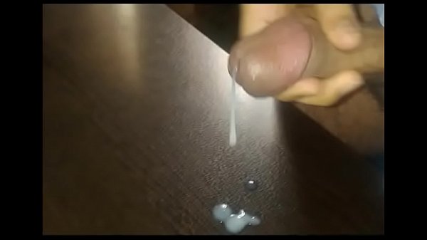 Big Cock Cums On Table Big Load