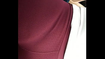 Mulher Gostosa No Ponto De Onibus