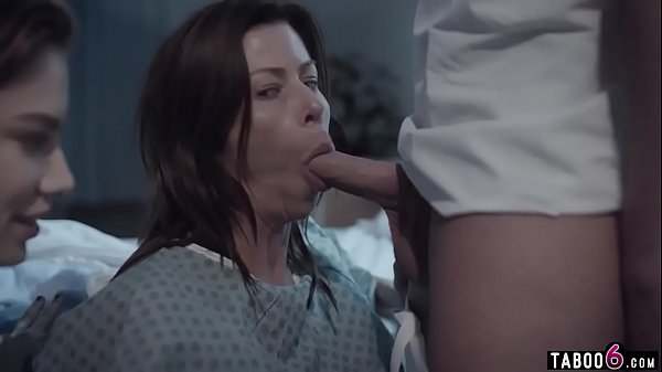 Huge Boobs Troubled Milf In A 3some With Hospital Staff