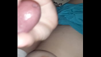 Wife Stretching Her Cunt And Playing With My Cock