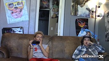 Failing Student Gets Gangbanged On Camera