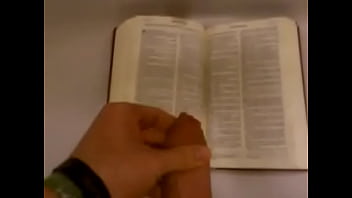 Bible Piss! - cum, gay, piss, bible, blasphemy, 666 - Video 3274326