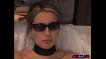 Real Estate Agent Karen Kemp Getting A Facial