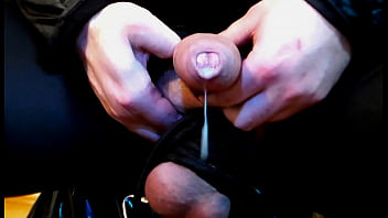 Deep Cock Sounding Cumshot Orgasm Stifled In Urethra