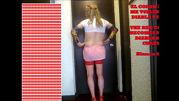 La Minifalda Y Medias Rojas Me Hace Cada Dia Mas Diabla Y Loco Blanca Gar