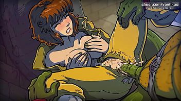 Teenage Mutant Ninja Turtles Cumming On April' Hot And Petite Pussy L My Sexiest Gameplay Moments L The Mating Season L Part #1
