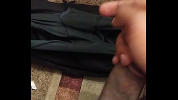 Jerking,nuttin,dick,cum