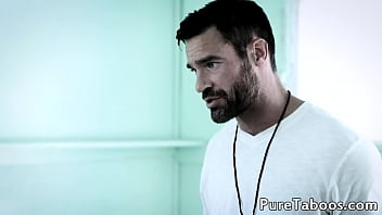 Masturbating Teen Gets Slammed