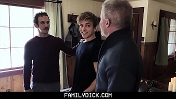 Familydick - Stepdads Spitroast A Horny Twink