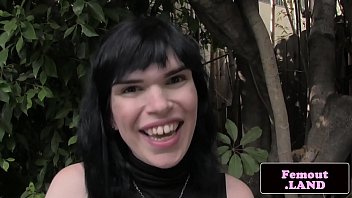 Young Trans Debutante Getting Filmed