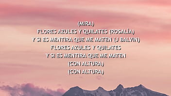 Rosal_a, J Balvin - Con Altura (letra / Lyrics) Ft. El Guincho