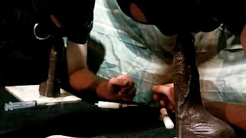 Bbc Squirting Dildo Shoots Load While Deepthroating