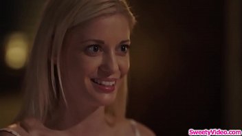 Blonde Babe Facesitting Her New Stepsis