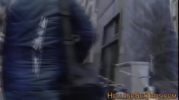 Cock Riding Dutch Whore Gets Jizz