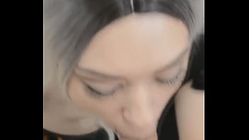 Blonde Sucks Cock, Cum Mouth S. Porno