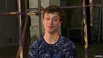 Blindfolded Twink Fucked Hard By Dominant Male Master