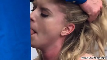 Dresden Gets Her Warm Mouth Fucked By The Lp Officers Dominating Man Meat