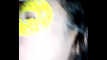 Slave Receove Spit And Magic Wand Inside The Pussy.