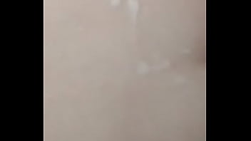 Brunette Pregnant Fuck In Bathroom Cumshot On Ass