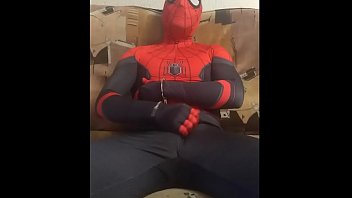 Gay Spiderman Solo Spandex Suit