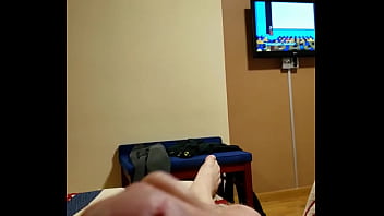 Stroking Nice Cock With A Big Load Of Cum