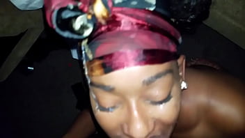 Puts Nut All Over Her Face