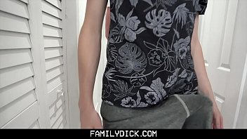Familydick - Strict Stepdad Disciplines His Boy With Hard Dick
