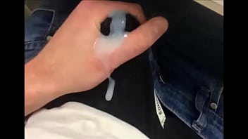 Hot Aussie Boy Jerks Under His Desk