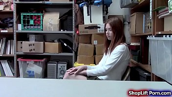 20yo Shoplifter Fucked By Store Officer
