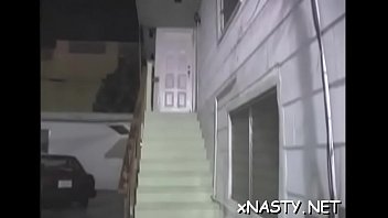 Brunette Fancy' Gash Stretched Wide