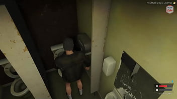 Véio Milf Batendo Uma No Banheiro Limpinho Do Mc