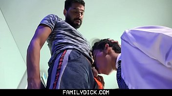 Familydick - Stepdad Punishes His Boy By Plowing His Asshole Raw