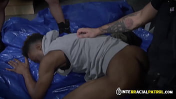 Thug Fucked By Uniformed Male As He Sucks Some White Dick