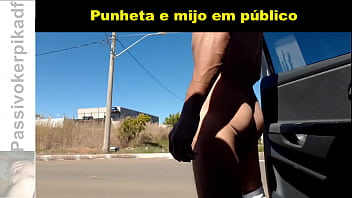 Rua Movimentada é Igual A Tesão Nas Alturas, Mijo, Exibicionismo E Safadeza