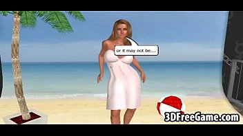 Here Is A 3d Sexy Blonde Babe With Big Tits Who Is Getting Fucked