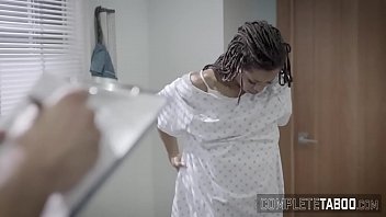 Kinky Ebony Teen Fucked And Creampied By