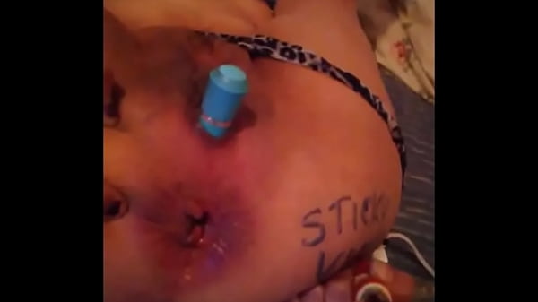 Filthy Butt Slut Gets A Creampie