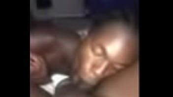 Black Young Tgirl Sucks Dem Balls