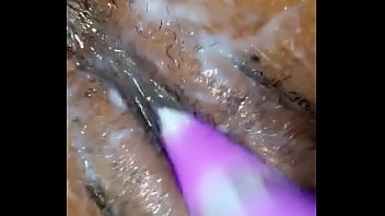 Creamy Fucking My Vibrator