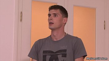 Brunette Teen Found Fucking With Her Bf' Long-haired Dad