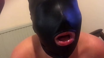 Masked Slut Makes Him Cum