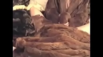 Cute Girls Jacks Old Man With Soft Fur!